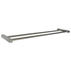 ML6064PSS Paterson 620mm Polished Stainless Steel Double Towel Bar